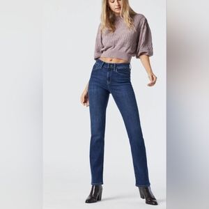 Mavi Kendra High-Rise Straight Leg Jeans, 29 x 32.